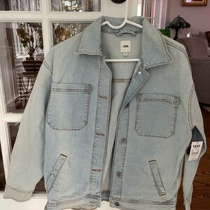 Vans “Leila” Classic Light Blue Denim Jacket NWT